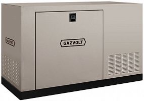 Газовый генератор Gazvolt 30T21 в кожухе ДизельЭнергоРесурс