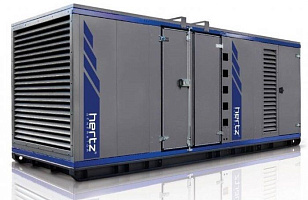 Дизельный генератор Hertz HG 750 BC в кожухе с АВР ДизельЭнергоРесурс