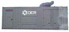 Дизельный генератор MGE P640CS (TH468E) 10500 В в контейнере ДЭР